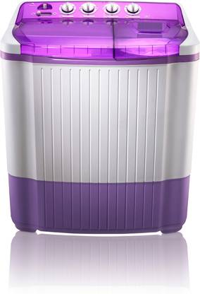 MarQ by Flipkart 7.5 kg Semi Automatic Top Load Washing Machine Purple, White
