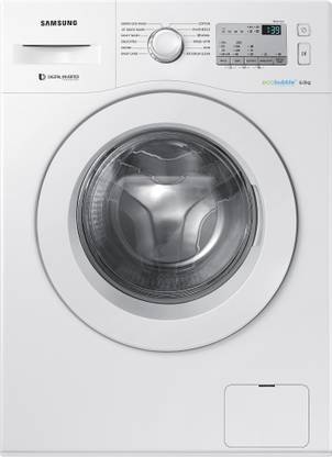 Samsung 6 kg Fully Automatic Front Load Washing Machine with In-built Heater White