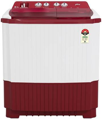 Godrej 10 kg Semi Automatic Top Load Washing Machine Red
