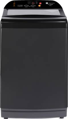 realme TechLife 11 kg MegaWash Range Fully Automatic Top Load Washing Machine Black, Grey