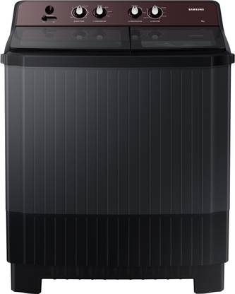 Samsung 8 kg Semi Automatic Top Load Washing Machine Black, Grey