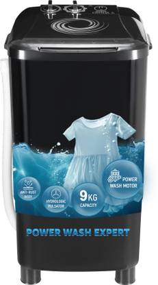 ONIDA 9 kg Washer only Black