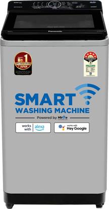 Panasonic 6.5 kg Wi-Fi EnabledSmart Washing Machine Fully Automatic Top Load Grey