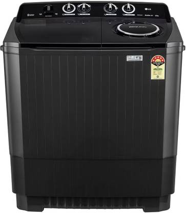 LG 8.5 kg Semi Automatic Top Load Washing Machine Black