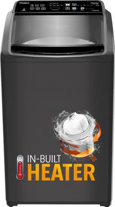 Whirlpool 7.5 kg Fully Automatic Top Load Washing Machine with In-built Heater Grey