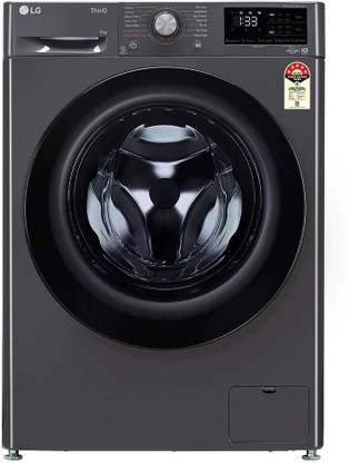 LG 9 kg with Wi-Fi EnabledAI Direct Drive Technology Fully Automatic Front Load Washing Machine Grey