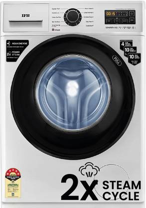 IFB 6.5 kg with Steam Wash, Aqua Energie, Anti-Allergen Fully Automatic Front Load Washing Machine with In-built Heater Silver