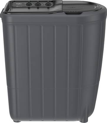 Whirlpool 7 kg 5 Star,Turbo Scrub Technology Semi Automatic Top Load Washing Machine Grey