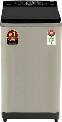 Panasonic 8 kg with Wi-Fi Enabled Fully Automatic Top Load Washing Machine with In-built Heater Silver