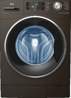 IFB 10 kg Fully Automatic Front Load Washing Machine with In-built Heater Brown