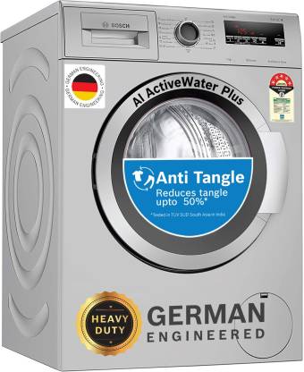 BOSCH 7 kg AntiTangle,AntiVibration,1200RPM Fully Automatic Front Load Washing Machine with In-built Heater Grey