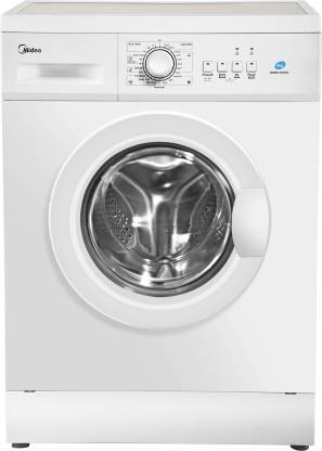 Midea 6 kg Fully Automatic Front Load Washing Machine with In-built Heater White