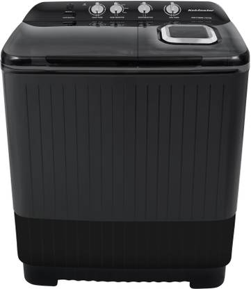 Kelvinator 12 kg Semi Automatic Top Load Washing Machine Black