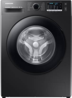 Samsung 8 kg Fully Automatic Front Load Washing Machine with In-built Heater Grey