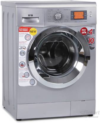 IFB 7 kg Fully Automatic Front Load Washing Machine with In-built Heater Silver