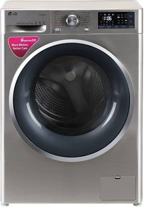LG 7 kg Inverter Wi-Fi Enabled with STS-VCM & TurboWash Fully Automatic Front Load Washing Machine with In-built Heater Grey