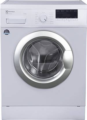 Electrolux 6.5 Kg Fully Automatic Front Load Washing Machine with In-built Heater Silver