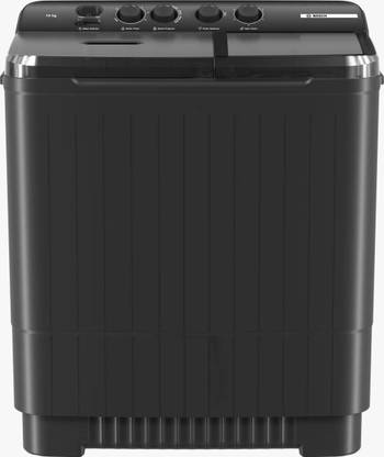 BOSCH 10 kg Semi Automatic Top Load Washing Machine Black