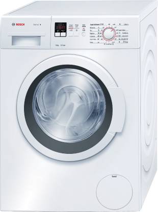 BOSCH 7 kg Fully Automatic Front Load Washing Machine with In-built Heater White