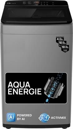 IFB 7 kg 5 Star with Deep Clean Technology, ActivMix, Powered by AI, with Aqua Energie, Soft Close Door, Fully Automatic Top Load Washing Machine Black, Grey