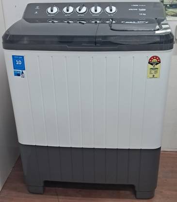Voltas Beko 14 kg Semi Automatic Top Load Washing Machine Grey