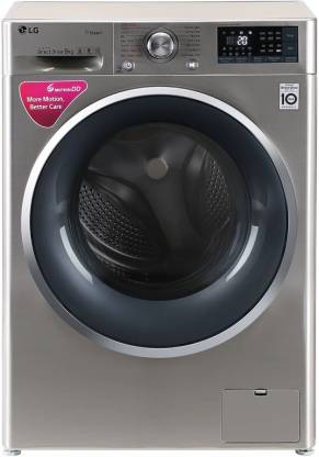 LG 9 kg Inverter Wi-Fi Enabled with 6 Motion DD Technology Fully Automatic Front Load Washing Machine with In-built Heater Grey