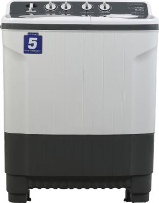 Lloyd by Havells 8 kg 1300 RPM, Soak Function, 3 Wash Programs, Swift Dry, Magic Filter Semi Automatic Top Load Washing Machine Grey, White