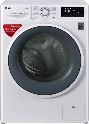 LG 6.5 kg 5 Star Fully Automatic Front Load Washing Machine with In-built Heater White