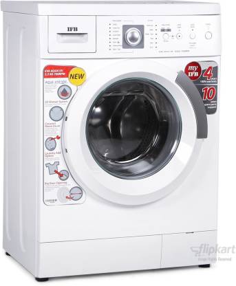 IFB 5.5 kg Fully Automatic Front Load Washing Machine with In-built Heater White