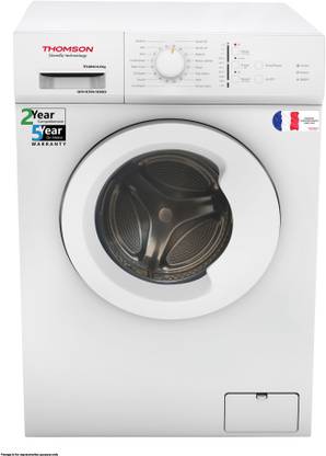 Thomson 7.5 kg Fully Automatic Front Load Washing Machine with In-built Heater White