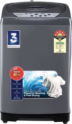 Admiral 6 kg Fully Automatic Top Load Washing Machine Grey