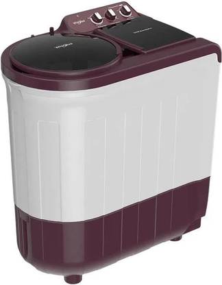 Whirlpool 7 kg Semi Automatic Top Load Washing Machine with In-built Heater Red
