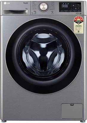 LG 11 kg with Steam,Wi-Fi Enabled Fully Automatic Front Load Washing Machine with In-built Heater Silver