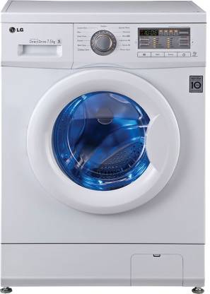 LG 7.5 kg Fully Automatic Front Load Washing Machine with In-built Heater