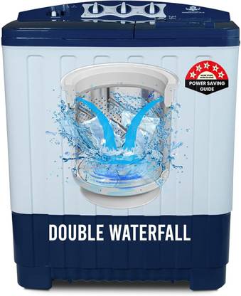 Power Guard 7 kg Semi Automatic Top Load Washing Machine Blue