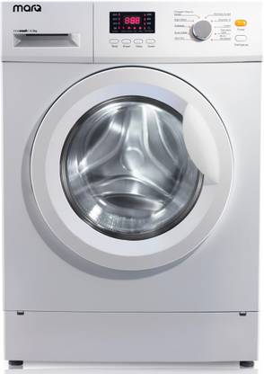 MarQ by Flipkart 6.5 kg Fully Automatic Front Load Washing Machine with In-built Heater White