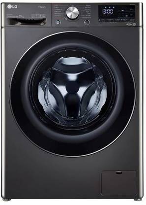 LG 11 kg with Wi-Fi EnabledAI Direct Drive Technology Fully Automatic Front Load Washing Machine with In-built Heater Black