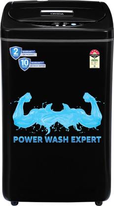 ONIDA 6.5 kg 5 Star Bubble Drum Wash Waterfall Technology Fully Automatic Top Load Washing Machine Black