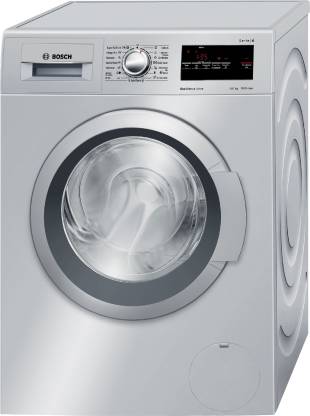 BOSCH 8 kg 1200RPM Fully Automatic Front Load Washing Machine with In-built Heater Silver