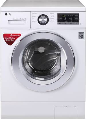 LG 7.5 kg Inverter Fully Automatic Front Load Washing Machine with In-built Heater White