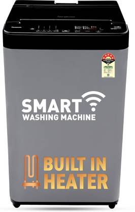 Panasonic 7 kg Fully Automatic Top Load Washing Machine with In-built Heater Grey