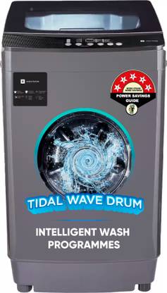 realme TechLife 7.5 kg 5 Star Rating Fabric Safe Wash Fully Automatic Top Load Washing Machine Grey  (RMFA75A5G) at Rs. 11990