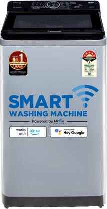 Panasonic 7 kg Wi-Fi Enabled Smart Washing Machine Fully Automatic Top Load Silver