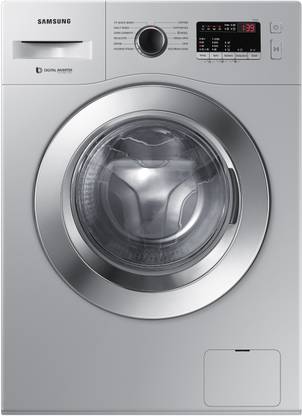 Samsung 6 kg Fully Automatic Front Load Washing Machine with In-built Heater Silver