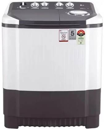 LG 7.5 kg Semi Automatic Top Load Washing Machine Grey, White