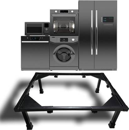 Smart Shelter Washing Machine, Refrigerator for Front & Top Loading Washing Machines/Dishwasher Stand/Trolley (Min:16"x16", Max: 26"x26") Material Steel
