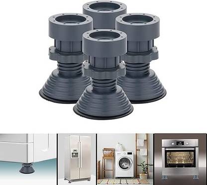 Mantra Impex Washing Machine Vibration Pads - Height Adjustment Feet ( MODEL AAAA 4 Pcs) Dishwashing Detergent