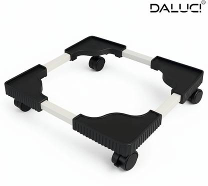 DALUCI Washing Machine, Refrigerator, Air Cooler Adjustable Top Loading Fully Automatic Refrigerator/ Dishwasher Stand (43 cm x 43 cm) Material Plastic, Steel