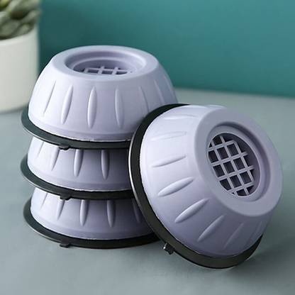 kayru 4 PCS Washing Machine Stand, Anti Vibration, Non Slip,Shock Absorber pads Washing Machine Door Hinge
