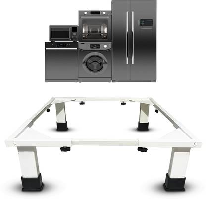 Smart Shelter Washing Machine for Front & Top Loading Washing Machines/Dishwasher Stand/Trolley (Min:16"x16", Max: 26"x26") Material Carbon Steel